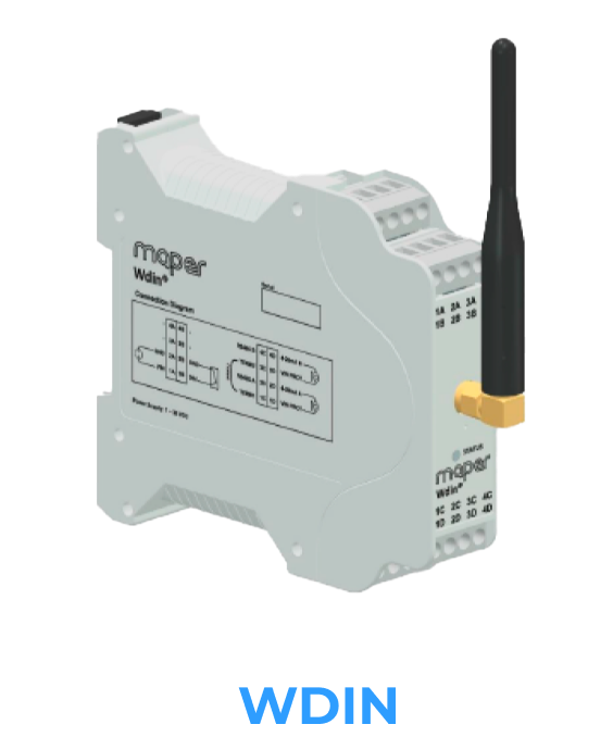 WDIN - Módulo de adquisición de datos inalámbrico